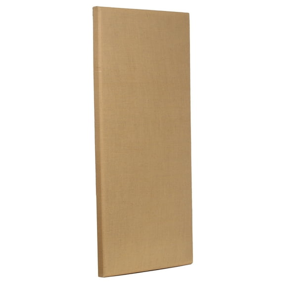 ATS Acoustics Sound Absorbing Acoustic Panel 24" x 48" x 2" Beveled Edge (Natural)