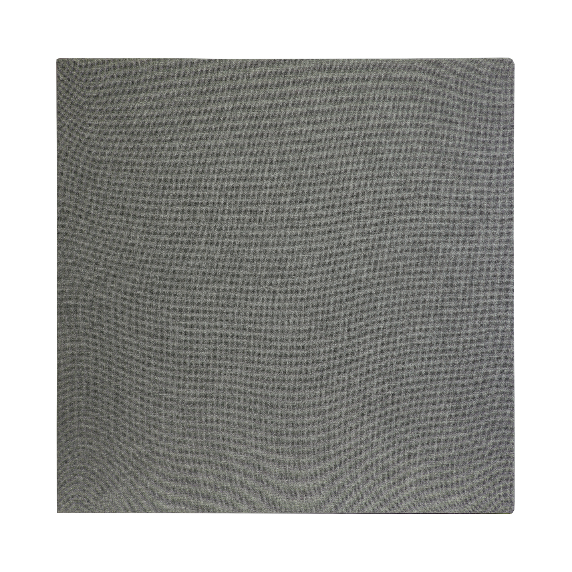 ATS Acoustics Tackable Acoustic Panel 24" x 24" x 2" Sound Absorbing Professional Studio Quality Tack Board Wall Panel (Charcoal)
