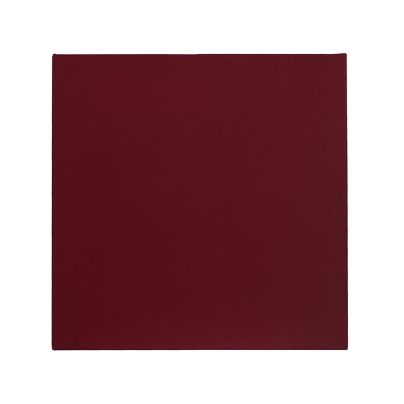 ATS Acoustics Tackable Acoustic Panel 24" x 24" x 2" Sound Absorbing Professional Studio Quality Tack Board Wall Panel (Claret)