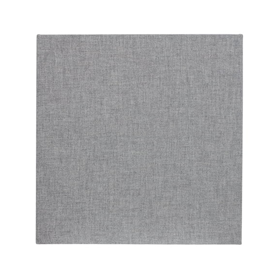 ATS Acoustics Tackable Acoustic Panel 24" x 24" x 2" Sound Absorbing Professional Studio Quality Tack Board Wall Panel (Merle Grey)