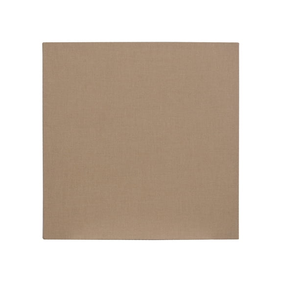 ATS Acoustics Tackable Acoustic Panel 24" x 24" x 2" Sound Absorbing Professional Studio Quality Tack Board Wall Panel (Tan)
