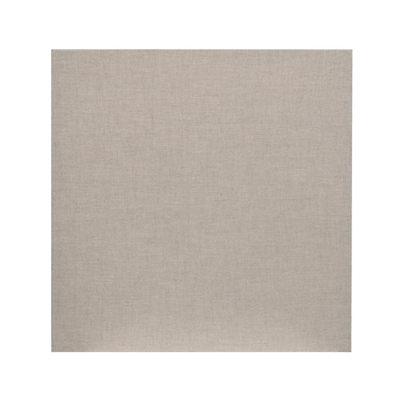 ATS Acoustics Tackable Acoustic Panel 24" x 24" x 4" Sound Absorbing Professional Studio Quality Tack Board Wall Panel (Cream)