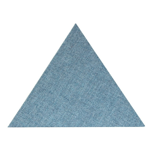 ATS Acoustics Tri Corner Acoustic Bass Trap 12 Inch Sound Absorber Noise Damper (Light Blue)