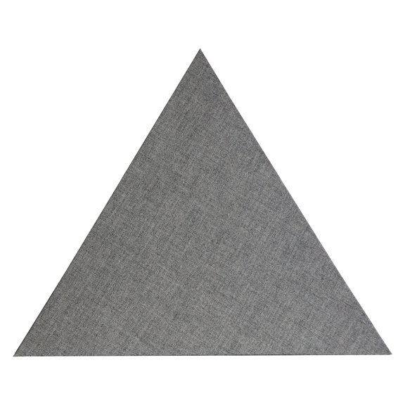 ATS Acoustics Tri Corner Acoustic Bass Trap 24 Inch Sound Absorber Noise Damper For Room Corner Joints (Merle Grey)