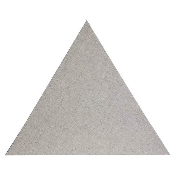 ATS Acoustics Tri Corner Acoustic Bass Trap 24 Inch Sound Absorber Noise Damper For Room Corner Joints (Sandstone)