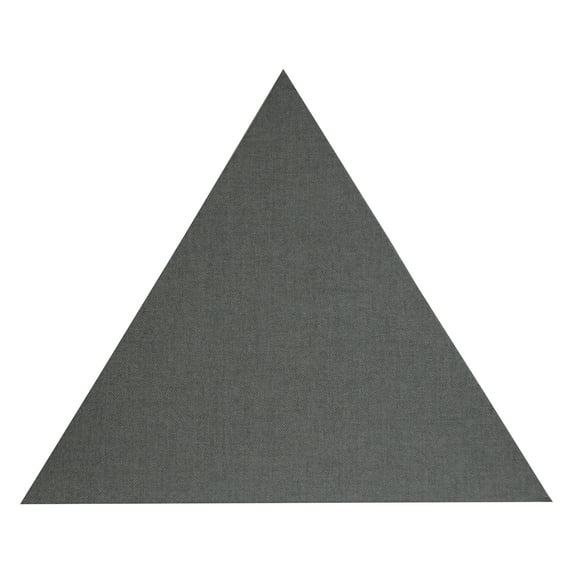 ATS Acoustics Tri Corner Acoustic Bass Trap 24 Inch Sound Absorber Noise Damper For Room Corner Joints (Warm Grey)