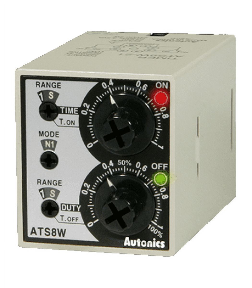 ATS8W-41 Autonics Twin Timer, 6-Mode, Multi-Range(0.1 Sec-10Hours ...