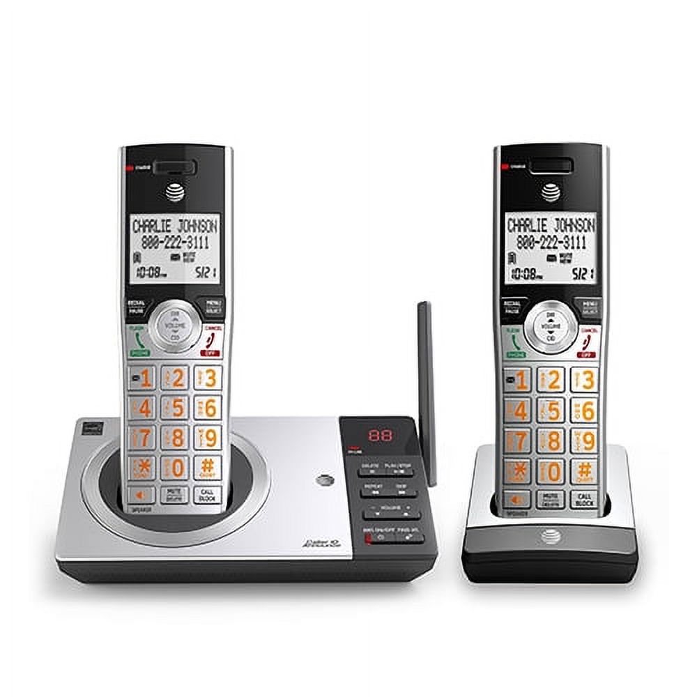 ATT CL82207 Cordless Handset DECT 6.0 Expandable Answering System ...