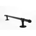thumbnail image 1 of ATT Hardware 9FT Industrial Loft Pipe Style Handrail,Indoor Stair Railing, Wrought Iron,Black, 1 of 3