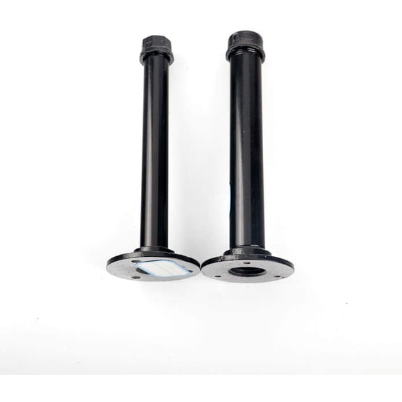 ATT Rustic Floating Shelf Brackets Industrial Iron Pipe Shelf Brackets 2 Pack