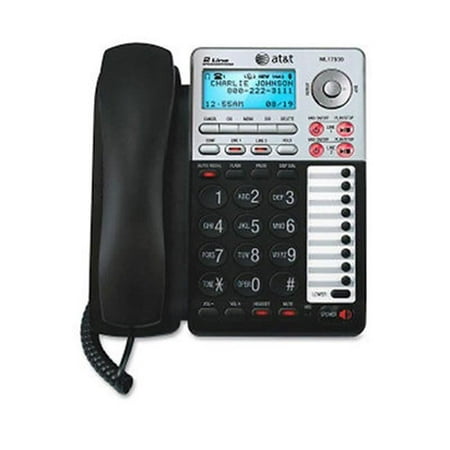 ATT-Vtech 2-Line Speakerphone - Black