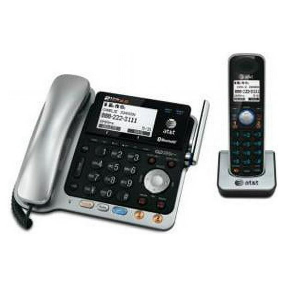 ATT-Vtech 80-6879-00 DECT6.0 DIGITAL 2-Line Corded & Cordless Answering System
