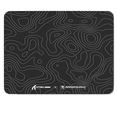 thumbnail image 1 of ATTACK SHARK CM05 SE Tempered Glass Mouse Pad, 16.1''×12.2'' Large Hard Gaming Mouse Pad, Nano-Etched Surface, 9H Anti-Scratch, Anti-Slip Base, Black Contours, 1 of 10