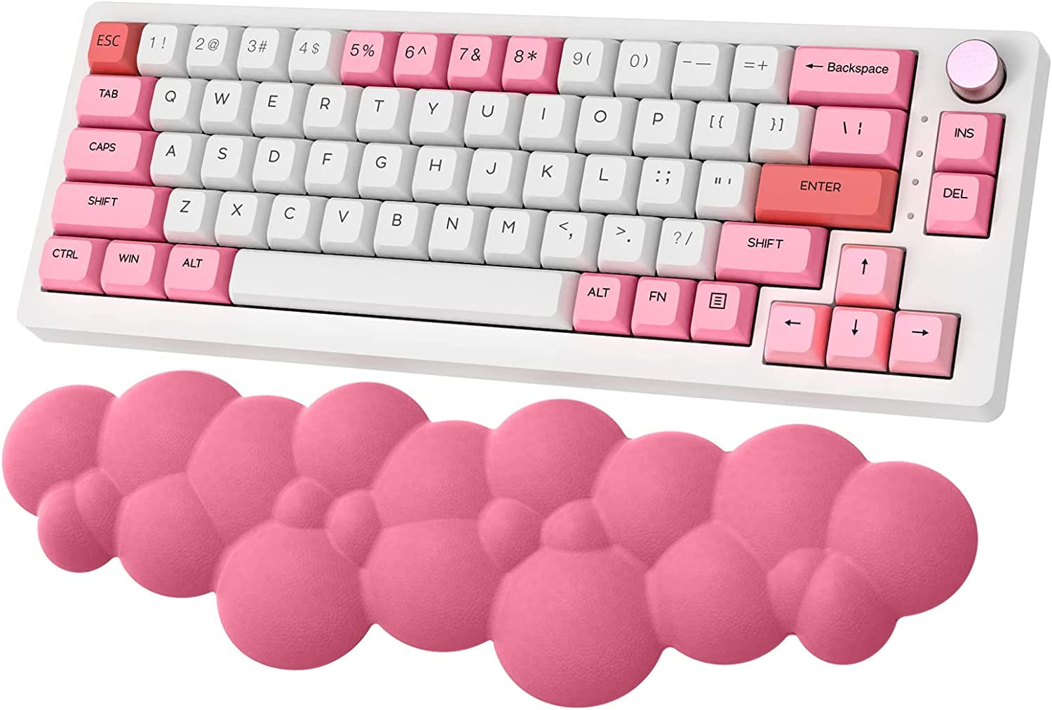 ATTACK SHARK Gaming Keyboard Wrist Rest Pad,Memory Foam Keyboard Palm