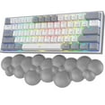 thumbnail image 1 of ATTACK SHARK Gaming Keyboard Wrist Rest Pad,Memory Foam Keyboard Palm Rest, Ergonomic Hand Rest,Wrist Rest for Computer Keyboard,Laptop,Mac,Lightweight for Easy Typing Pain Relief-Grey, 1 of 13
