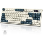 ATTACK SHARK K86 Wireless Mechanical Keyboard 75% with TFT Color Display & Knob Apex Pro TKL, 2.4G/Bluetooth/USB-C Wired RGB Backlit, Hot Swappable