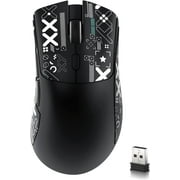ATTACK SHARK R1 59g SUPERLIGHT Gaming Mouse with Tape, PixArt PAW3311 Gaming Sensor, BT/2.4G Wireless/Wired