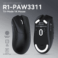 thumbnail image 1 of ATTACK SHARK R1 SUPERLIGHT Mouse with Tape, PixArt PAW3311 Gaming Sensor, BT/2.4G Wireless/Wired Gaming Mouse, 6 Adjustable DPI up to 18000, 65 Hrs Battery, Office Mice for Win11/Xbox/PS/Mac, 1 of 6