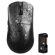 ATTACK SHARK R11 ULTRA Carbon Fiber Wireless 8K PAW3950MAX Gaming Mouse 49g SUPERLIGHT, Nordic 52840 MCU, 20000 FPS Static Scan Rate, Nano-Metal Ice Coating, Omron Optical Micro Switches