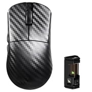 ATTACK SHARK R11 ULTRA Carbon Fiber Wireless 8K PAW3950MAX Gaming Mouse 49g SUPERLIGHT, Nordic 52840 MCU, 20000 FPS Static Scan Rate, Nano-Metal Ice Coating, Omron Optical Micro Switches