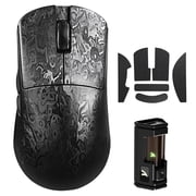 ATTACK SHARK R11 ULTRA Carbon Fiber Wireless 8K PAW3950MAX Gaming Mouse 49g SUPERLIGHT, Nordic 52840 MCU, 20000 FPS Static Scan Rate, Nano-Metal Ice Coating, Omron Optical Micro Switches