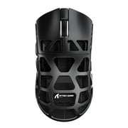 ATTACK SHARK R3 46g Superlight Magnesium Alloy Wireless Gaming Mouse, BT/2.4Ghz/Wired Computer Mouse, 8000Hz Wireless Polling Rate, PAW3395 26K DPI Optical Sensor Programmable Mice for Win/MacBlack