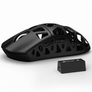ATTACK SHARK R3 Gaming Mouse 8K 46g Magnesium Alloy SUPERLIGHT Mouse, 8000Hz Wireless Polling Rate, 6 Adjustable DPI up to 26000, PixArt PAW3395 Gaming Sensor, BT/2.4G Wireless/Wired