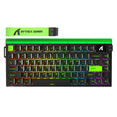 thumbnail image 1 of ATTACK SHARK R85 HE Rapid Trigger 75% Wired 8KHz Gaming Keyboard Magnetic Switch with Custom Lightbox For PC Mac PS4 PS5 Xbox one Switch - Black Green, 1 of 9