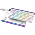 thumbnail image 1 of ATTACK SHARK R85HE Wired 75% Hall Effect Rapid Trigger Mechanical RGB Gaming Keyboard,8K Polling,0.05mm RT Accuracy,0.08MS Latency,Magnetic Switch,5Layer Sound Damped,Driver for PC(White Contour), 1 of 9