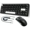 thumbnail image 1 of ATTACK SHARK Rapid Trigger Gaming Keyboard & Mouse Combo, X65 HE Wired Magnetic Switch Keyboard and R1 Wireless 59g Superlight Mouse w/Anti-Slip Grip (8000Hz, RT 0.01mm, RGB, 65hrs Battery), 1 of 1