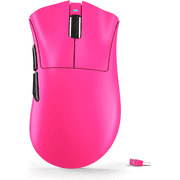 ATTACK SHARK V3 Wireless Gaming Mouse, Tri-Mode 2.4G/USB-C Wired/Bluetooth, PAW3311 Sensor, 25000 DPI, 62g Ultra-Lightweight Design, 500mAh Battery, Berry