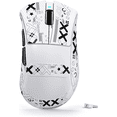 thumbnail image 1 of ATTACK SHARK V3 Wireless Gaming Mouse, Tri-Mode 2.4G/USB-C Wired/Bluetooth, PAW3311 Sensor, 25000 DPI, 62g Ultra-Lightweight Design, Grip Tape Included, White, 1 of 11