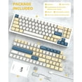 thumbnail image 1 of ATTACK SHARK X XINMENG M71 CNC Aluminum Custom Mechanical Gaming keyboard, Tri-Mode-BT5.0/2.4G Wireless/Wired, 4600mAh Rechargable, 68% Hotswap Gasket Mount, 14 Chroma RGB for MAC&WIN-Cheese, 1 of 10