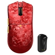 ATTACK SHARK X11 ULTRA Wireless Gaming Mouse, Tri-Mode 2.4G/BT/USB-C, PAW3950MAX, Dual 8K, 42000 DPI, PC/Mac Compatible, Red