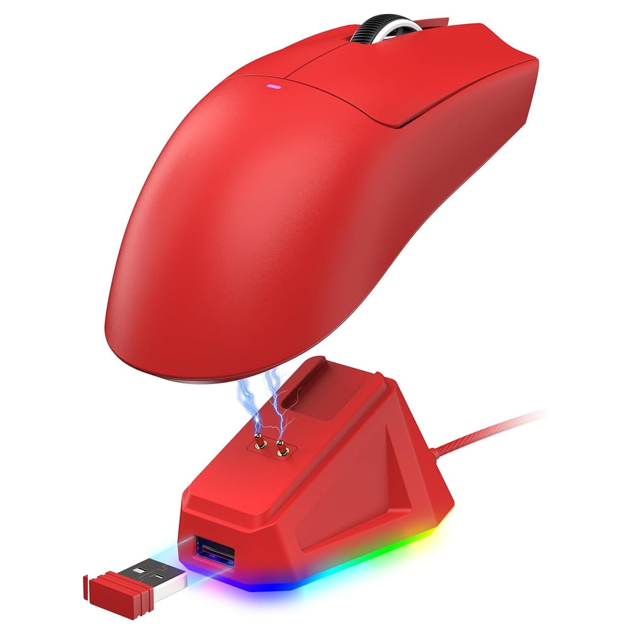 ATTACK SHARK X11 Wireless Gaming Mouse with Charging Dock, PixArt PAW3311 Gaming Sensor, BT/2.4G Wireless/Wired