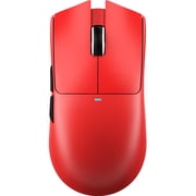 ATTACK SHARK X11SE Wireless Gaming Mouse, 63g Superlight With PixArt PAW3311 Sensor, 22000 DPI, Tri-Mode BT/2.4Ghz/Wired, 1000Hz Polling rate, 300mAh Battery, Dual Driver, for PC/Xbox/PS/Mac Red
