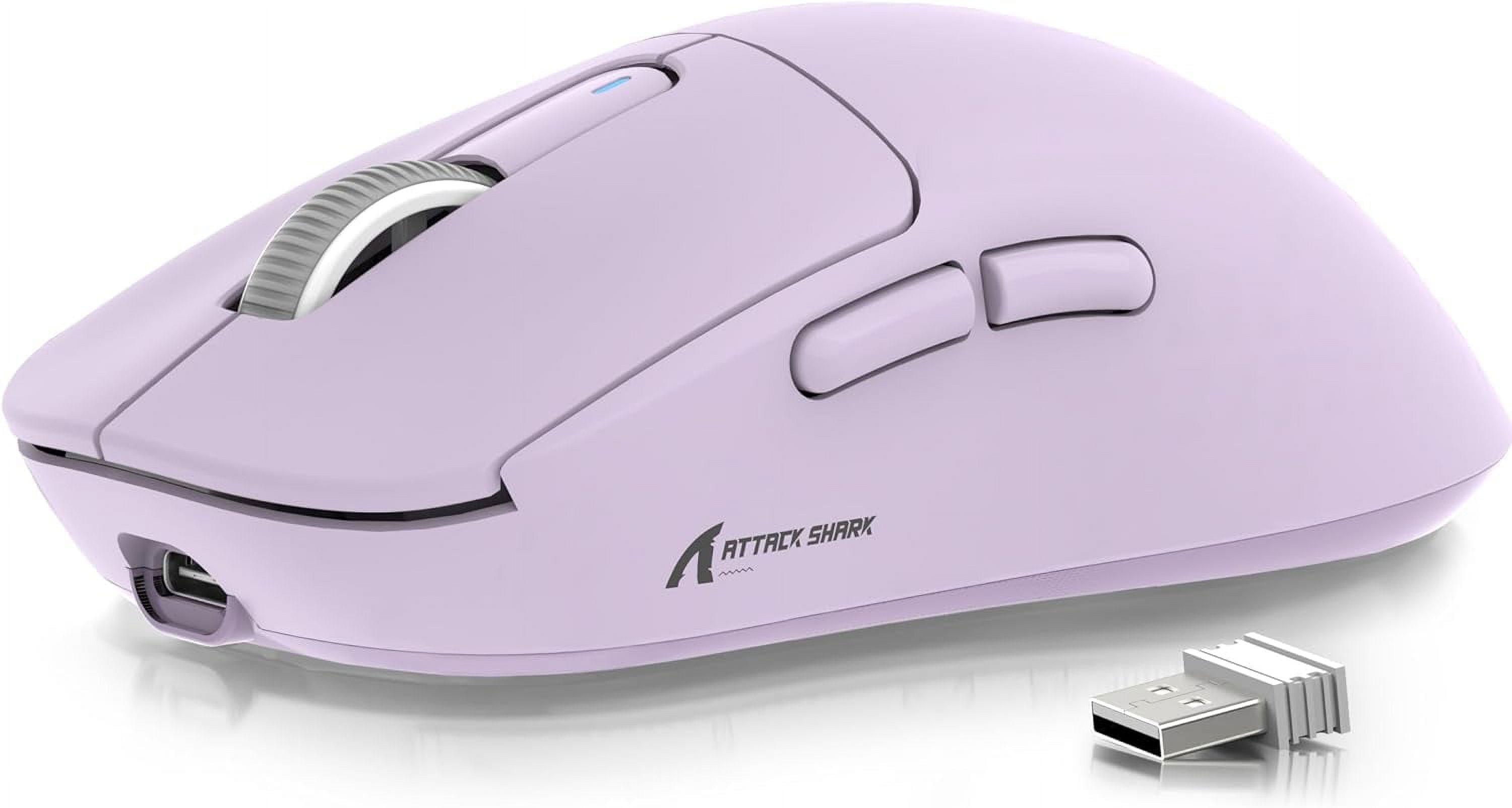 ATTACK SHARK PAW3395 ゲーミングマウス ATTACK-SHARK-X3-49g-SUPERLIGHT