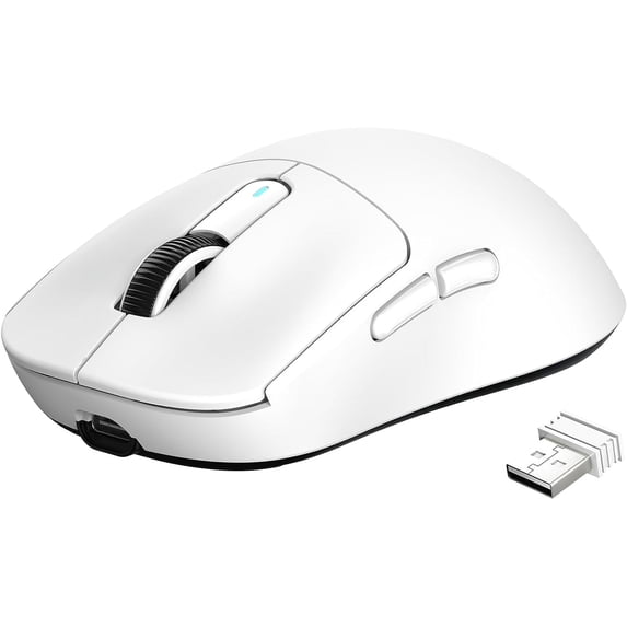 ATTACK SHARK X3 Superlight Wireless Gaming Mouse with Optical Sensor and Triple Modes, White