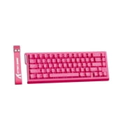 ATTACK SHARK X68 HE 8000Hz Rapid Trigger Keyboard, 0.01mm RT Accuracy Wired Gaming Keyboard with Magnetic Switch, Adjustable Actuation, Rapid Trigger, Snap Tap, RGB Lighting for PC/Mac, Ruby