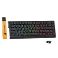 thumbnail image 1 of ATTACK SHARK X68 PRO HE 60% Tri-Mode RGB Gaming Keyboard, Rapid Trigger, Hall Effect Magnetic Switch, 8K Polling, Black Contours, 1 of 10
