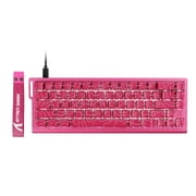 ATTACK SHARK X68 HE 60% Wired Mechanical Gaming Keyboard, Rapid Trigger, Adjustable Actuation, Hall Effect Magnetic Switches, 8KHz Polling Rate, RGB Backlit, PC/Mac Compatible, Red