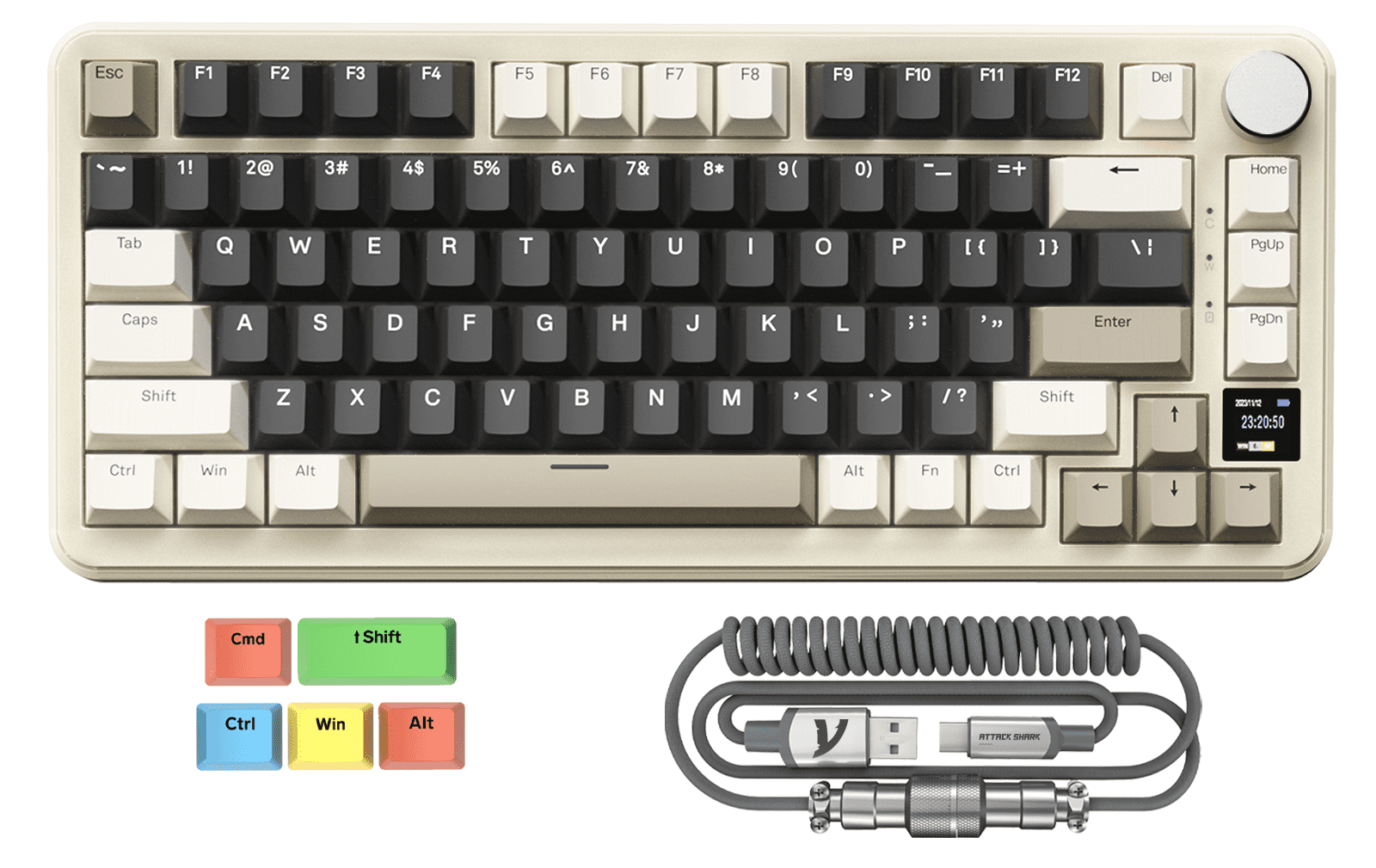 ATTACK SHARK X85PRO メカニカルキーボード Amazon | ATTACK SHARK X85Pro ゲーミングメカニカルキーボード