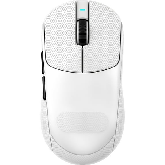 ATTACK SHARK X8ULTRA Mouse for Large Hand, Nordic52840 MCU, 55g SUPERLIGHT, PixArt PAW3950MAX Gaming Sensor, DPI up to 42000, Ice-Cool Nano Coating, with Grip Tape, Tri-mode, 500mAh Battery (White)