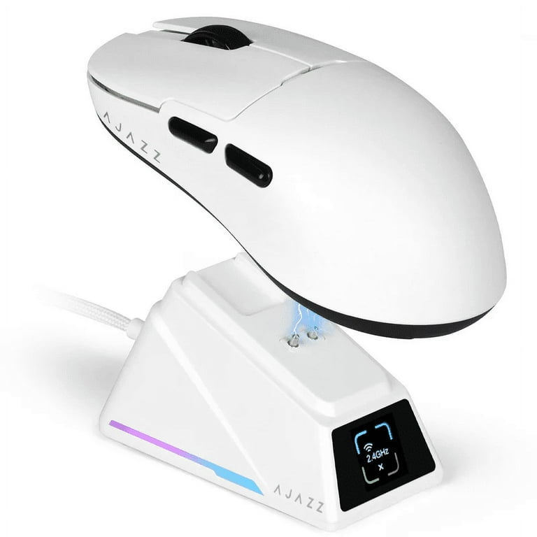 ATTACK SHARK x AJAZZ AJ159 APEX PAW3950 Triple Mode Gaming Mouse 8K Magnetic Charging Dock with Color Display Bluetooth/2.4G Wireless/Wired ATTACK SHARK x AJAZZ AJ159 APEX PAW3950 Triple Mode Gaming Mouse 8K Magnetic Charging Dock with Color Display Bluetooth/2.4G Wireless/Wired