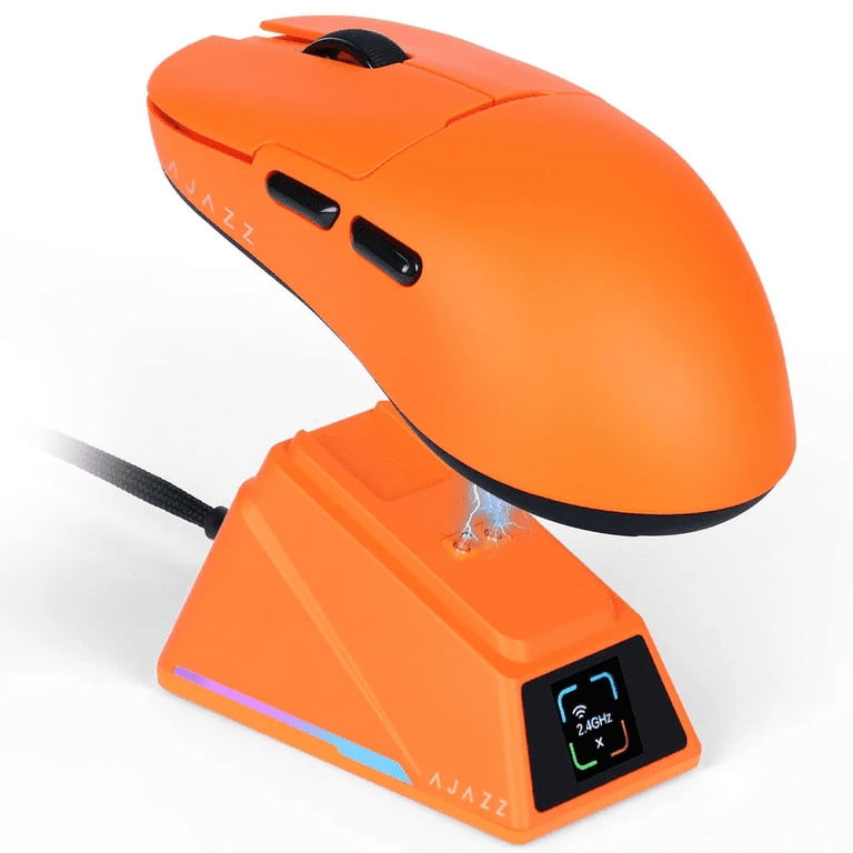 あっきー AJAZZ AJ179 Apex Gaming Wireless Mouse PAW3395 with RGB Charging