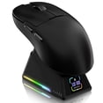 thumbnail image 1 of ATTACK SHARK x AJAZZ AJ159 APEX PAW3950 Triple Mode Gaming Mouse 8K Magnetic Charging Dock with Color Display Bluetooth/2.4G Wireless/Wired, 1 of 1