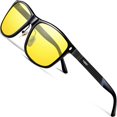 thumbnail image 1 of ATTCL Male Retro Driving Polarized Sunglasses for Men Al-mg Metal Frame Ultra Light, 1 of 7