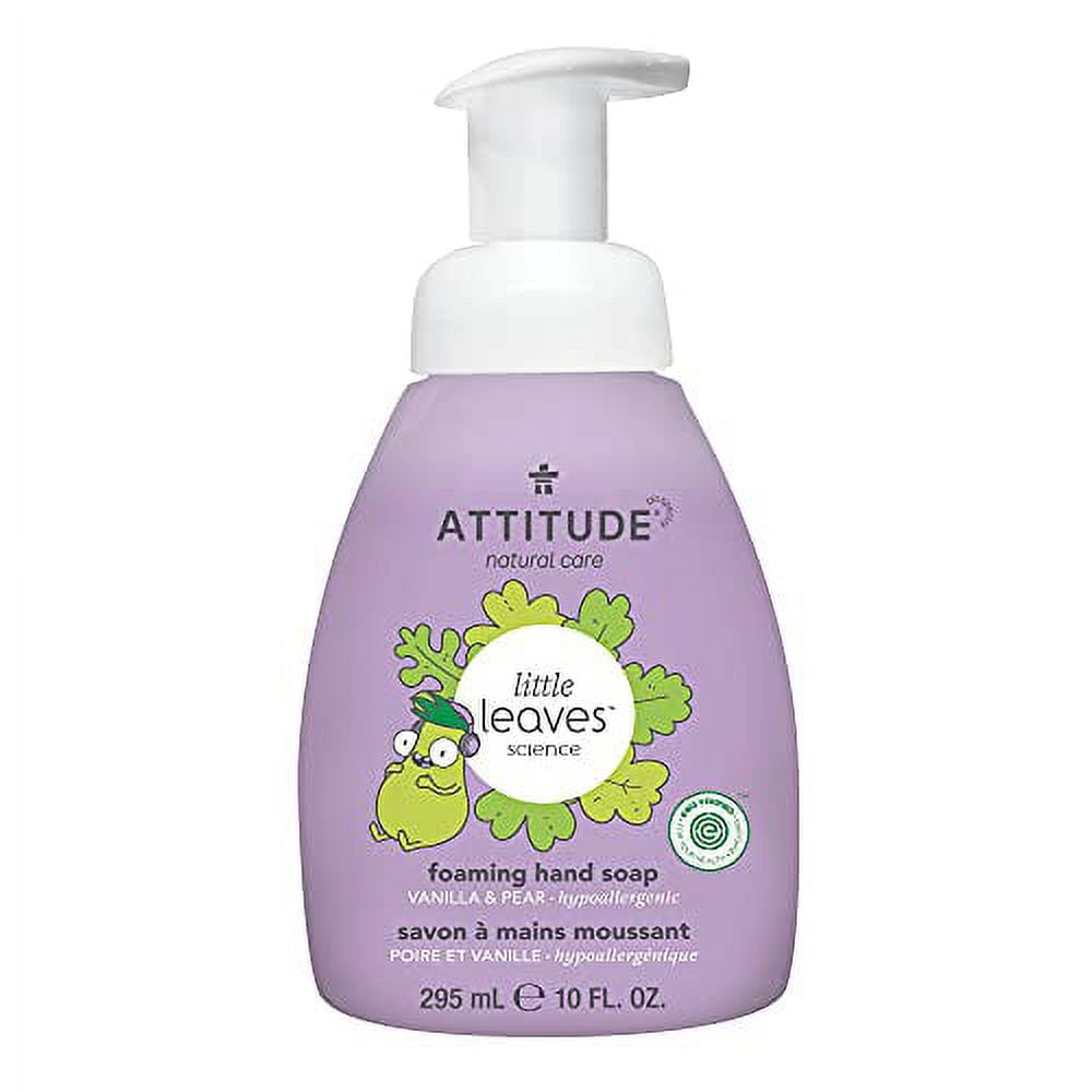 ATTITUDE Foaming Hand Soap for Kids, Plant and MineralBased