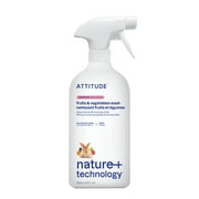 ATTITUDE Fruit & Vegetable Wash, Unscented, 27.1 fl oz 800 ml