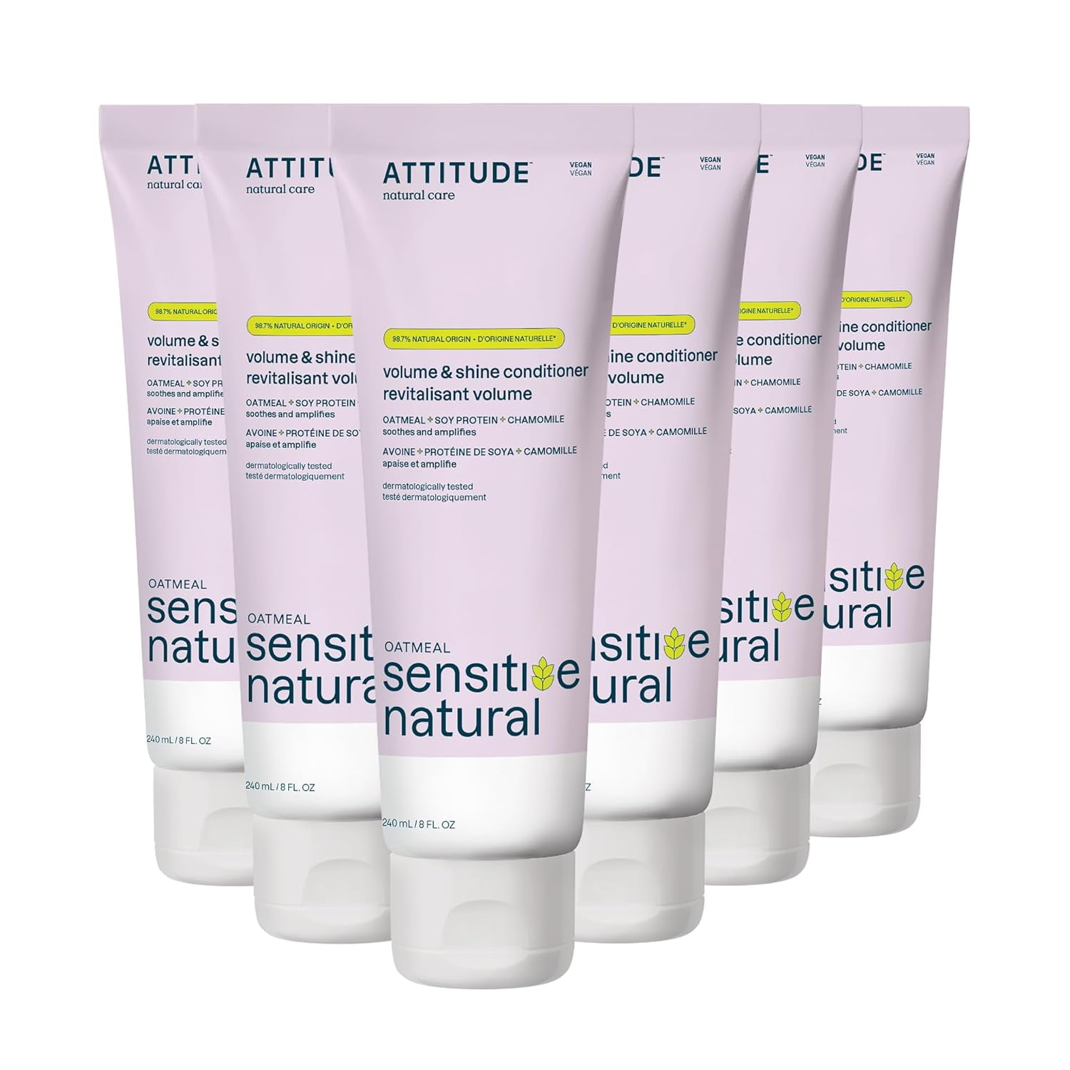 ATTITUDE Hair Conditioner for Sensitive Dry Scalp, For Thin Hair